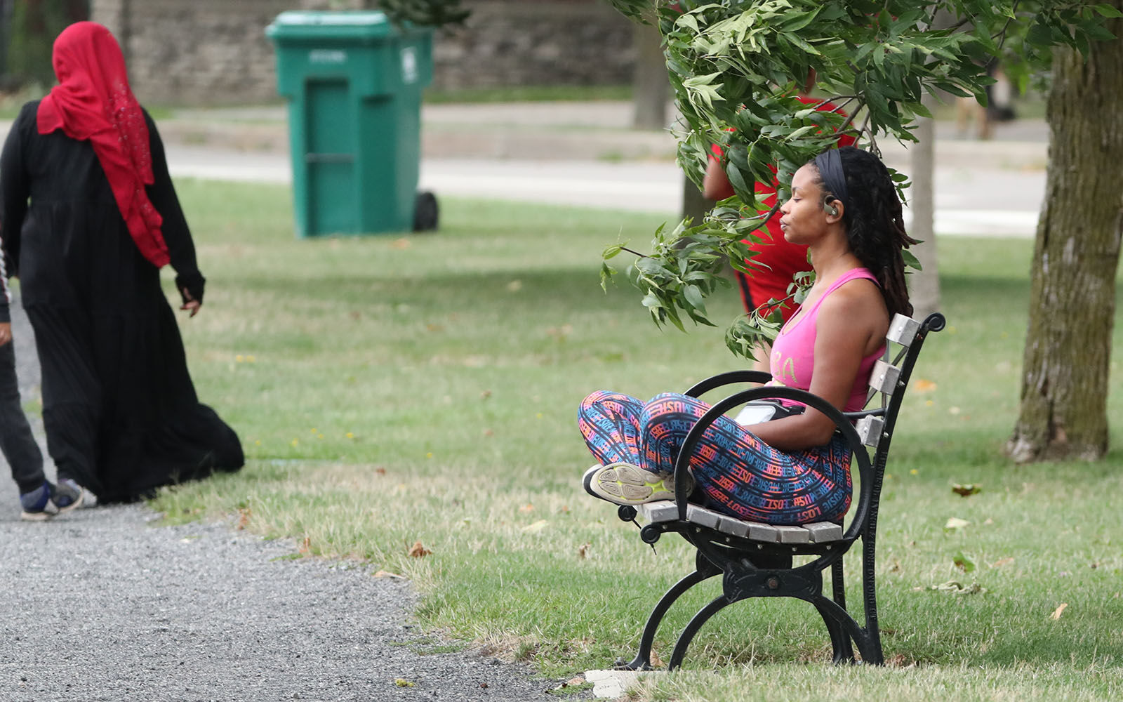 Meditation in the park